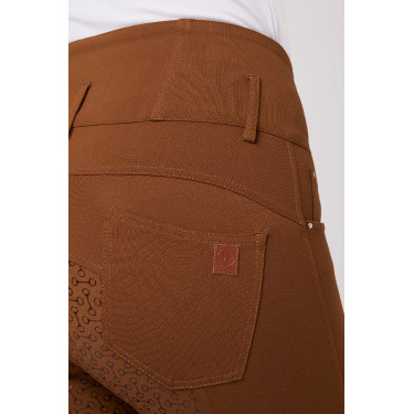 Pantaloni da equitazione a vita alta Tara con grip in silicone a fondo intero da donna Horze Pantaloni da equitazione a vita alta Tara con grip in silicone a fondo intero da donna Horze