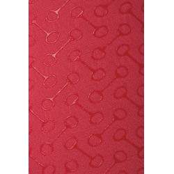 Pantaloni da equitazione a vita alta Tara con grip in silicone a fondo intero da donna Horze Rosso red