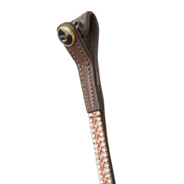 Fronte Horze Nancy Cristal con frontalino linea Horze Fronte Horze Nancy Cristal con frontalino linea Horze