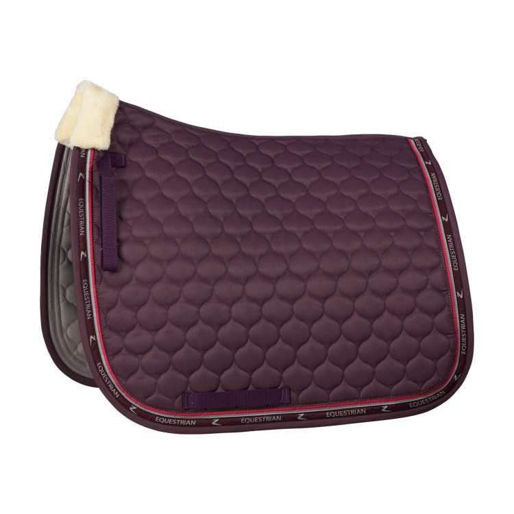 Sottosella da dressage Horze Claremont con pelliccia sintetica Horze