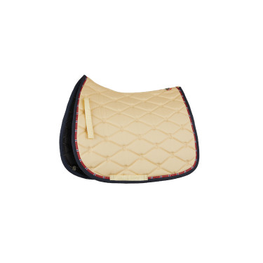 Sottosella misto B Vertigo Amory con monogramma ricamato B Vertigo Teak beige Giallo