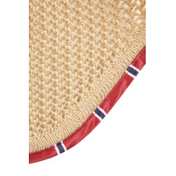 Cuffia Amory antirumore per cavalli B Vertigo Teak beige Giallo