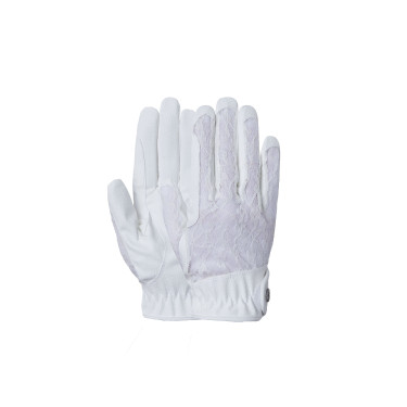 Guanti da equitazione B Vertigo Dentelle donna Bianco