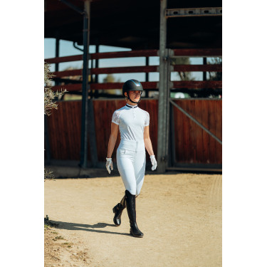 Guanti da equitazione B Vertigo Dentelle donna Bianco