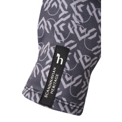 Guanti da equitazione Horze Jorja Caviale nero Guanti da equitazione Horze Jorja Caviale nero