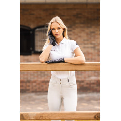 Guanti da equitazione Horze Jorja Caviale nero Guanti da equitazione Horze Jorja Caviale nero