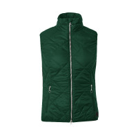 Gilet imbottito leggero senza maniche Horze Martina donna Verde foresta
