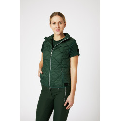Gilet imbottito leggero senza maniche Horze Martina donna Verde foresta Gilet imbottito leggero senza maniche Horze Martina donna Verde foresta