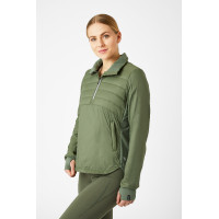 Anorak ibrido Horze Annika, donna Verde oliva Anorak ibrido Horze Annika, donna Verde oliva
