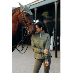 Anorak ibrido Horze Annika, donna Verde oliva Anorak ibrido Horze Annika, donna Verde oliva
