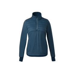 Anorak ibrido Horze Annika, donna Blu stagno