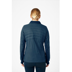 Anorak ibrido Horze Annika, donna Blu stagno