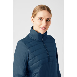 Anorak ibrido Horze Annika, donna Blu stagno