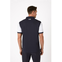 Polo funzionale da uomo B Vertigo Alec Blu infinito / bianco Polo funzionale da uomo B Vertigo Alec Blu infinito / bianco