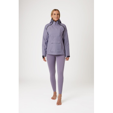 Giacca da equitazione impermeabile Horze Ayla con cerniere per donna Giacca da equitazione impermeabile Horze Ayla con cerniere per donna