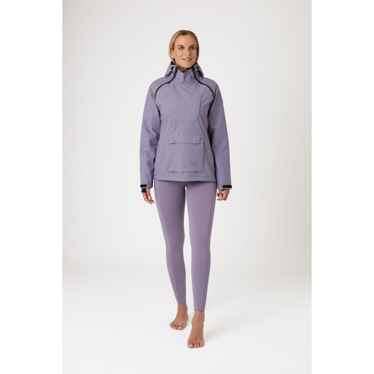 Giacca da equitazione impermeabile Horze Ayla con cerniere per donna Giacca da equitazione impermeabile Horze Ayla con cerniere per donna