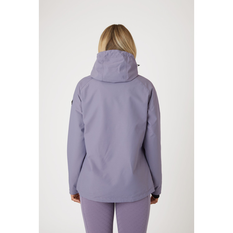 Giacca da equitazione impermeabile Horze Ayla con cerniere per donna Giacca da equitazione impermeabile Horze Ayla con cerniere per donna
