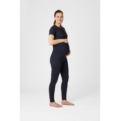 T-shirt premaman funzionale Horze Lily Blu marino scuro