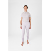 Pantaloni da equitazione da donna Horze Kaitlin con fondello integrale e decorazione floreale Marrone scuro Pantaloni da equitazione da donna Horze Kaitlin con fondello integrale e decorazione floreale Marrone scuro