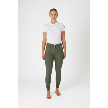 Pantaloni da equitazione Horze Indira a vita alta con fondello integrale da donna Pantaloni da equitazione Horze Indira a vita alta con fondello integrale da donna