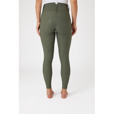 Pantaloni da equitazione Horze Indira a vita alta con fondello integrale da donna Pantaloni da equitazione Horze Indira a vita alta con fondello integrale da donna