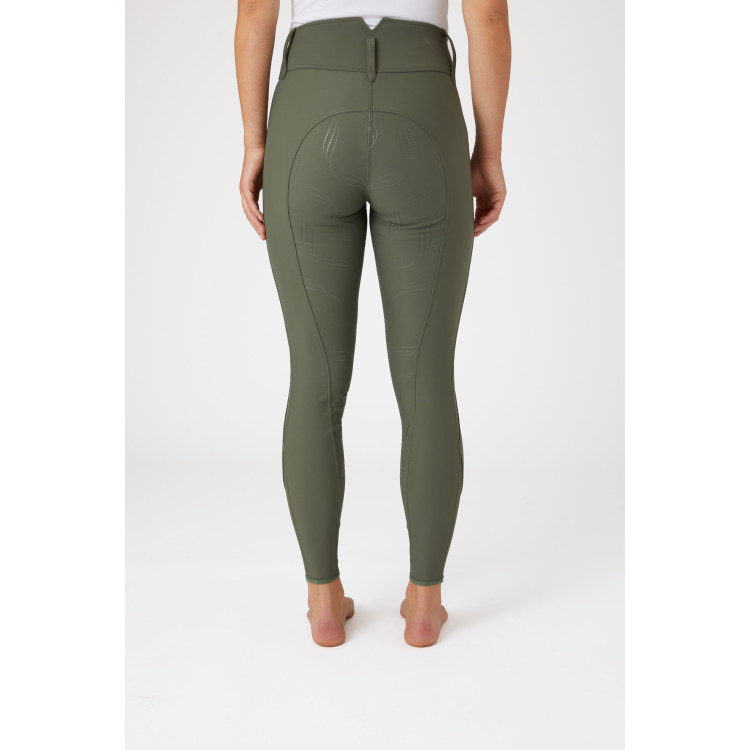 Pantaloni da equitazione Horze Indira a vita alta con fondello integrale da donna Pantaloni da equitazione Horze Indira a vita alta con fondello integrale da donna