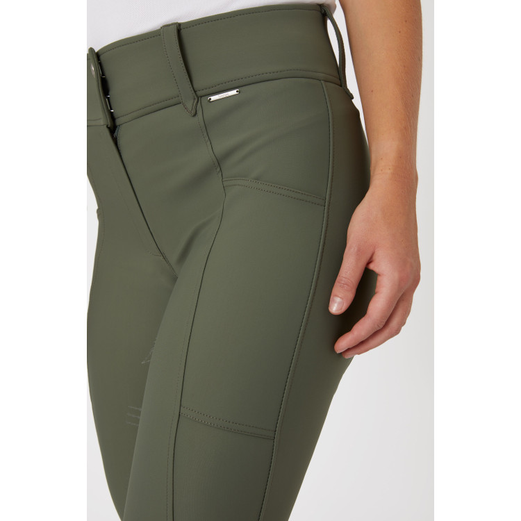 Pantaloni da equitazione Horze Indira a vita alta con fondello integrale da donna Pantaloni da equitazione Horze Indira a vita alta con fondello integrale da donna