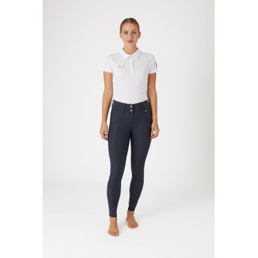 Pantaloni da equitazione Horze Indira a vita alta con fondello integrale da donna Pantaloni da equitazione Horze Indira a vita alta con fondello integrale da donna