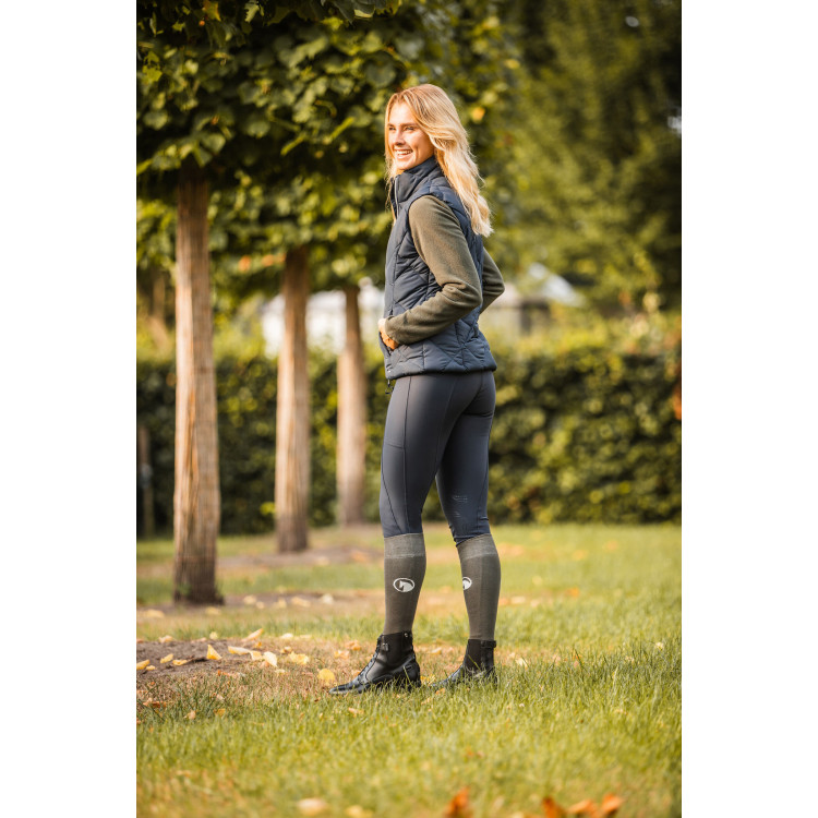 Pantaloni da equitazione con grip a vita alta Horze Indira da donna Pantaloni da equitazione con grip a vita alta Horze Indira da donna