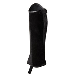 Mini-chaps Horze Wicklow con perforazioni floreali Nero Mini-chaps Horze Wicklow con perforazioni floreali Nero