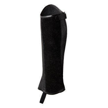 Mini-chaps Horze Wicklow con perforazioni floreali Nero Mini-chaps Horze Wicklow con perforazioni floreali Nero