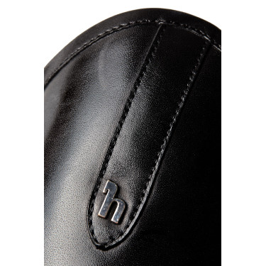 Mini-chaps Horze Wicklow con perforazioni floreali Nero Mini-chaps Horze Wicklow con perforazioni floreali Nero