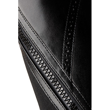 Mini-chaps Horze Wicklow con perforazioni floreali Nero Mini-chaps Horze Wicklow con perforazioni floreali Nero