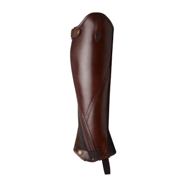 Mini-chaps Horze Wicklow con perforazioni floreali Mini-chaps Horze Wicklow con perforazioni floreali