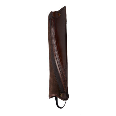Mini-chaps Horze Wicklow con perforazioni floreali Mini-chaps Horze Wicklow con perforazioni floreali