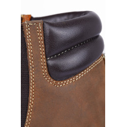 Stivali Jodhpur Horze Blake in pelle per bambini Marrone scuro Stivali Jodhpur Horze Blake in pelle per bambini Marrone scuro