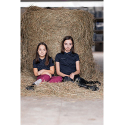 Pantaloni per bambini Horze Felicia Rosa secca Pantaloni per bambini Horze Felicia Rosa secca