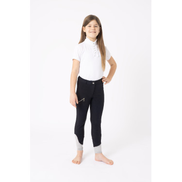 Pantaloni per bambini Horze Felicia Blu marino scuro