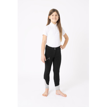 Pantaloni per bambini Horze Felicia Nero