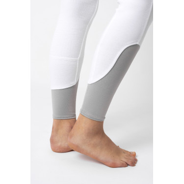 Pantalon d'équitation Horze Felicia fond intégral grip Blanc