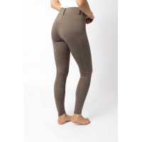 Leggings da equitazione con grip integrale Horze Dea, donna Marrone morel Leggings da equitazione con grip integrale Horze Dea, donna Marrone morel