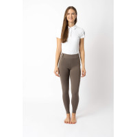 Leggings da equitazione con grip integrale Horze Dea, donna Marrone morel Leggings da equitazione con grip integrale Horze Dea, donna Marrone morel