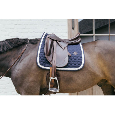 Tapis de selle Plaited Cord Dressage Kentucky Marine