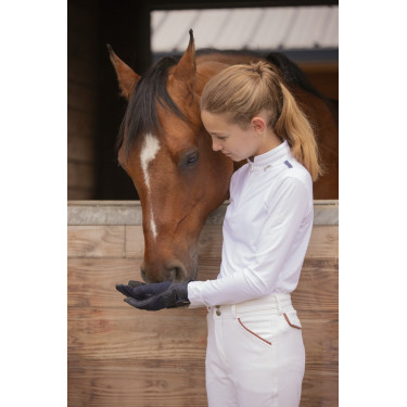 Polo da concorso Pénélope Séville Mesh maniche lunghe Polo da concorso Pénélope Séville Mesh maniche lunghe