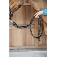 Lunga Dy'on con moschettone Marrone