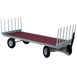 Carrello a 4 Ruote Zincato La Gée Carrello a 4 Ruote Zincato La Gée
