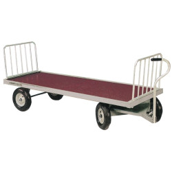 Carrello a 4 Ruote Zincato La Gée Carrello a 4 Ruote Zincato La Gée