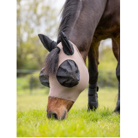 Maschera anti-mosche LeMieux Bug Relief Full Noce Marrone