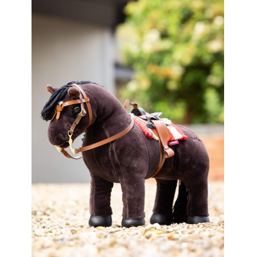 Sella Western tan per giocattolo Mini Pony LeMieux Sella Western tan per giocattolo Mini Pony LeMieux