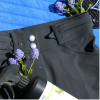 Pantaloni da equitazione Élégance Pénélope Nero Pantaloni da equitazione Élégance Pénélope Nero